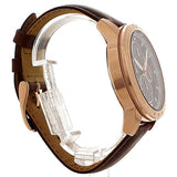 Michael Kors Ryker Analog Gray Dial Brown Leather Strap Watch For Men - MK8519 Authentic Buy Shop Now