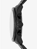 Michael Kors Alek Oversized Black Dial Black Steel Strap Watch For Men - MK8900 Authentic Buy Shop Now