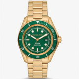 Michael Kors Maritime Analog Green Dial Gold Steel Strap Watch for Men - MK9162 Authentic Buy Shop Now