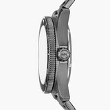 Michael Kors Maritime Three-Hand White Dial Grey Steel Strap Watch for Men - MK9163 Authentic Buy Shop Now