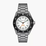 Michael Kors Maritime Three-Hand White Dial Grey Steel Strap Watch for Men - MK9163 Authentic Buy Shop Now