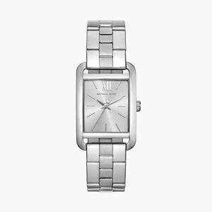 Michael Kors Monroe Three Hand Silver Dial Silver Steel Strap Watch for Women - MKO1033 Authentic Buy Shop Now