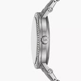 Michael Kors Corey Three Hand Pink Dial Silver Steel Strap Watch for Women - MKO1050 Authentic Buy Shop Now