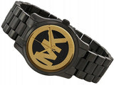 Michael Kors Runway Black Dial Black Steel Strap Watch for Women - MK6057 Authentic Buy Shop Now