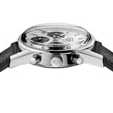 Tag Heuer Carrera Chronograph 60th Anniversary Silver Dial Black Leather Strap Watch for Men - CBK221H.FC8317 Authentic Buy Shop Now