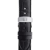 Tissot T Classic Le Locle Automatic Black Dial Black Leather Strap Watch For Men - T41.1.423.53 Authentic Buy Shop Now