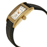 Movado Heritage Mother of Pearl White Dial Black Leather Strap Watch For Women - 3650050 Authentic Buy Shop Now
