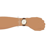 Fossil The Minimalist White Dial Brown Leather Strap Watch for Men - FS5397 Authentic Buy Shop Now