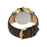 Fossil Neutra Chronograph Brown Dial Brown Leather Strap Watch for Men - FS5763 Authentic Buy Shop Now