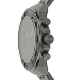 Fossil Bronson Chronograph Black Dial Grey Steel Strap Watch for Men - FS5852 Authentic Buy Shop Now
