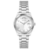 Guess Luna Silver Dial Silver Steel Strap Watch for Women - GW0308L1 Authentic Buy Shop Now