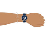 Armani Exchange Cayde Chronograph Blue Dial Blue Leather Strap Watch for Men - AX2746 Authentic Buy Shop Now