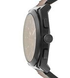 Fossil Everett Chronograph Black Dial Brown Leather Strap Watch for Men - FS5798 Authentic Buy Shop Now