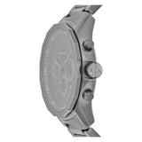 Armani Exchange Banks Chronograph Blue Dial Grey Steel Strap Watch For Men - AX1731 Authentic Buy Shop Now