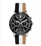 Hugo Boss Allure Chronograph Black Dial Multicolor Nylon Strap Watch for Men - 1513963 Authentic Buy Shop Now
