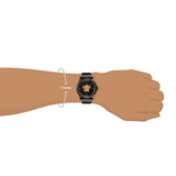 Versace Palazzo Empire Black Dial Black Steel Strap Watch for Men - VERD00518 Authentic Buy Shop Now
