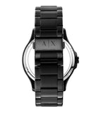 Armani Exchange Hampton Black Dial Black Steel Strap Watch For Men - AX7101 Authentic Buy Shop Now
