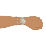 Versace Greca Chronograph White Dial Two Tone Steel Strap Watch For Men - VEZ900321 Authentic Buy Shop Now