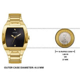 Guess Phoenix Black Dial Gold Steel Strap Watch for Men - GW0387G2 Authentic Buy Shop Now