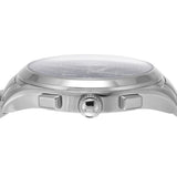 Emporio Armani Chronograph Blue Dial Silver Steel Strap Watch For Men - AR11528 Authentic Buy Shop Now
