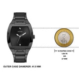 Guess Trend Black Dial Black Steel Strap Watch for Men - GW0387G3 Authentic Buy Shop Now