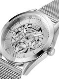 Guess Tailor Multifunction Silver Dial Silver Mesh Bracelet Watch for Men - GW0368G1 Authentic Buy Shop Now