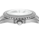 Michael Kors Everest Three hand Silver Dial Silver Steel Strap Watch For Women - MK7403 Authentic Buy Shop Now