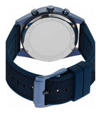 Michael Kors Accelerator Chronograph Blue Dial Blue Nylon Strap Watch for Men - MK9142 Authentic Buy Shop Now