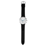 Fossil Neutra Chronograph White Dial Black Leather Strap Watch for Men - FS6023 Authentic Buy Shop Now