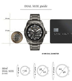 Fossil Bronson Automatic Skeleton Black Dial Grey Steel Strap Watch for Men - ME3255 Authentic Buy Shop Now