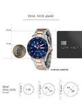 Maserati Competizione Automatic Blue Dial Two Tone Steel Strap Watch For Men - R8823100001 Authentic Buy Shop Now