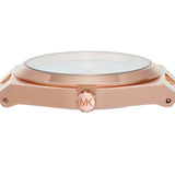 Michael Kors Lennox Analog Pink Dial Rose Gold Steel Strap Watch for Women - MK7462 Authentic Buy Shop Now
