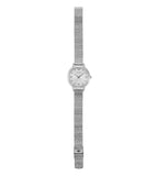 Emporio Armani Cleo Silver Dial Silver Mesh Strap Watch for Women - AR11584 Authentic Buy Shop Now