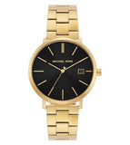 Michael Kors Blake Quartz Black Dial Gold Steel Strap Watch for Men - MK9136 Authentic Buy Shop Now