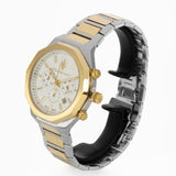 Maserati Stile Chronograph White Dial Two Tone Steel Strap Watch For Men - R8873642009 Authentic Buy Shop Now