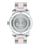Movado Bold Silver Dial Two Tone Steel Strap Watch for Women - 3600702 Authentic Buy Shop Now