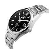 Tag Heuer Carrera Automatic Black Dial Silver Steel Strap Watch for Men - WAR211A.BA0782 Authentic Buy Shop Now