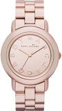 Marc Jacobs Marci Rose Gold Dial Rose Gold Steel Strap Watch for Women - MBM3099 Authentic Buy Shop Now