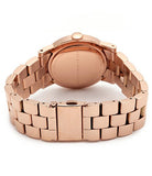 Marc Jacobs Amy White Dial Rose Gold Steel Strap Watch for Women - MBM3077 Authentic Buy Shop Now