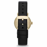 Marc Jacobs Baker Black Dial Black Leather Strap Watch for Women - MBM1273 Authentic Buy Shop Now