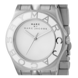 Marc Jacobs Blade White Dial Silver Steel Strap Watch for Women - MBM3048 Authentic Buy Shop Now