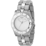 Marc Jacobs Blade White Dial Silver Steel Strap Watch for Women - MBM3048 Authentic Buy Shop Now