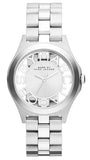 Marc Jacobs Henry White Dial Silver Steel Strap Watch for Women - MBM3291 Authentic Buy Shop Now