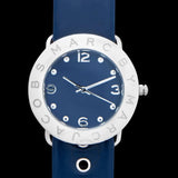 Marc Jacobs Blue Dial Blue Leather Strap Watch for Women - MBM1137 Authentic Buy Shop Now
