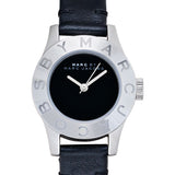 Marc Jacobs Blade Black Dial Black Leather Strap Watch for Women - MBM1211 Authentic Buy Shop Now