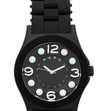 Marc Jacobs Pelly Black Dial Black Silicone Strap Watch for Women - MBM2527 Authentic Buy Shop Now