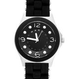 Marc Jacobs Pelly Black Dial Black Silicone Strap Watch for Women - MBM2541 Authentic Buy Shop Now