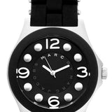 Marc Jacobs Pelly Black Dial Black Silicone Strap Watch for Women - MBM2544 Authentic Buy Shop Now