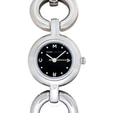 Marc Jacobs Amy Black Dial Silver Steel Strap Watch for Women - MBM3004 Authentic Buy Shop Now