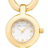 Marc Jacobs Rock White Dial Gold Steel Strap Watch for Women - MBM3005 Authentic Buy Shop Now